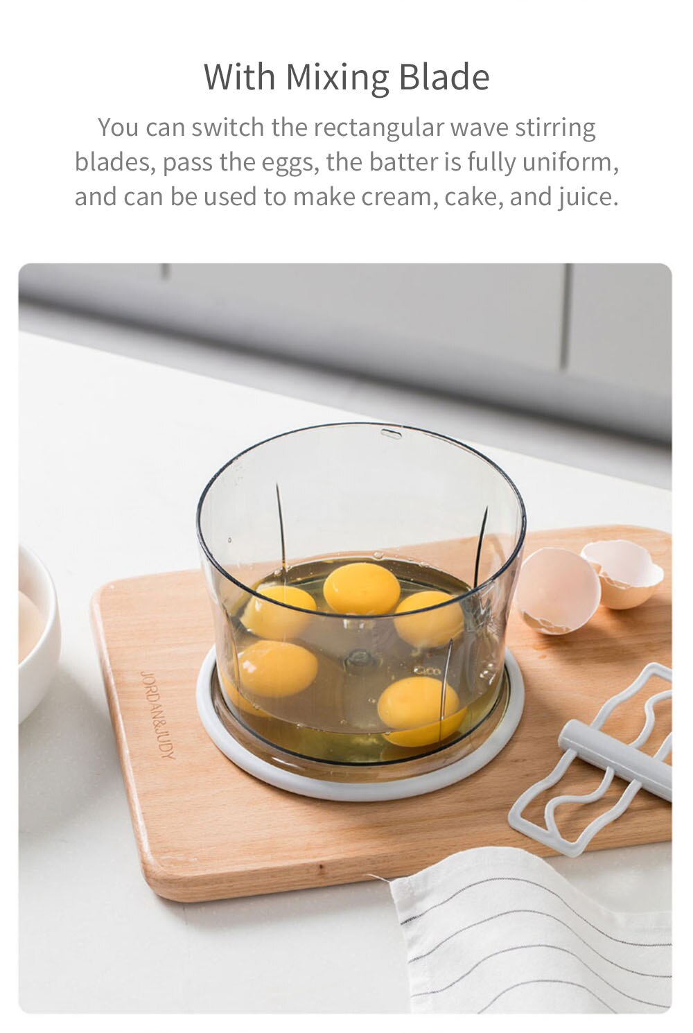 xiaomi food processor chopper machine egg