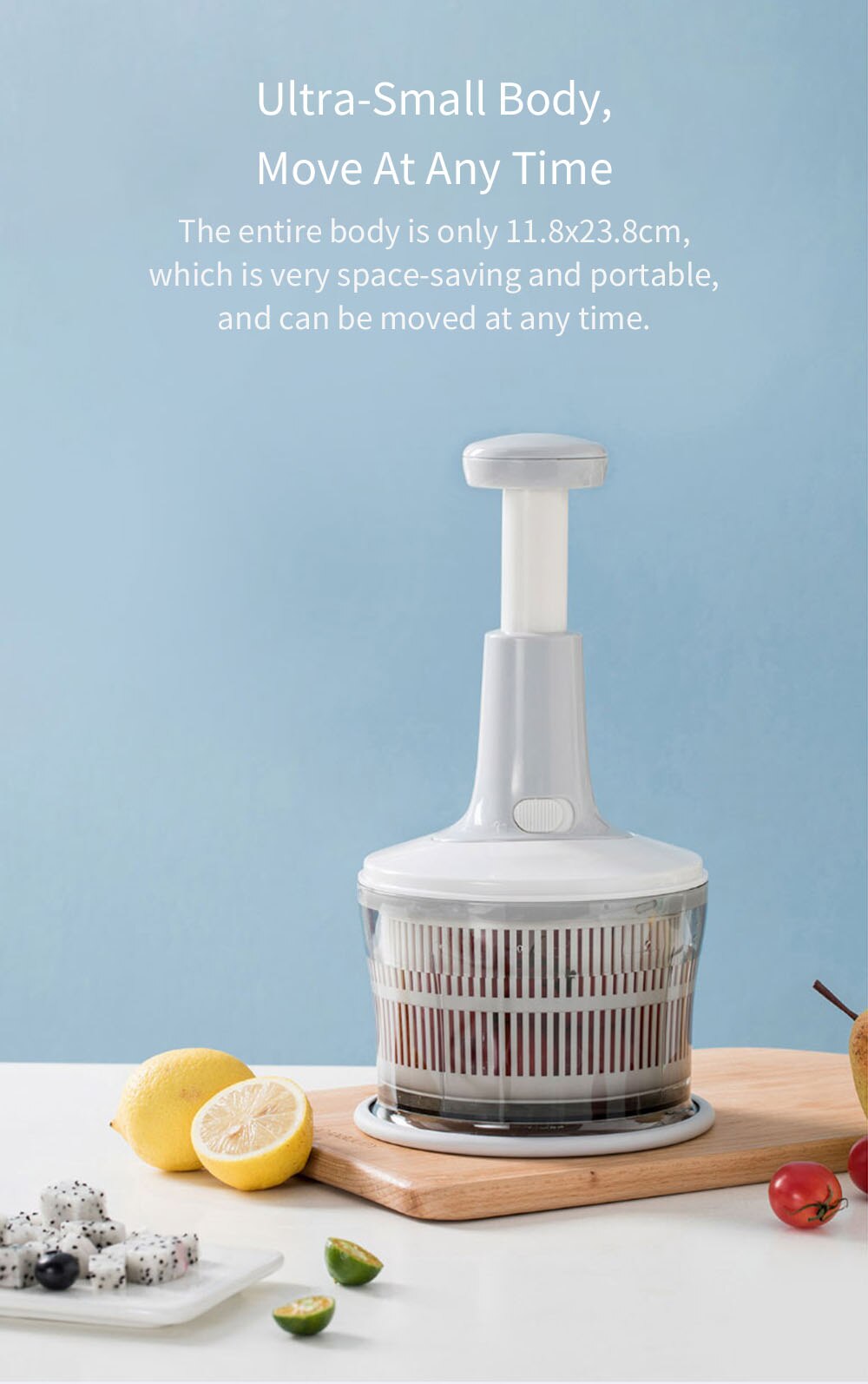 xiaomi food processor chopper machine