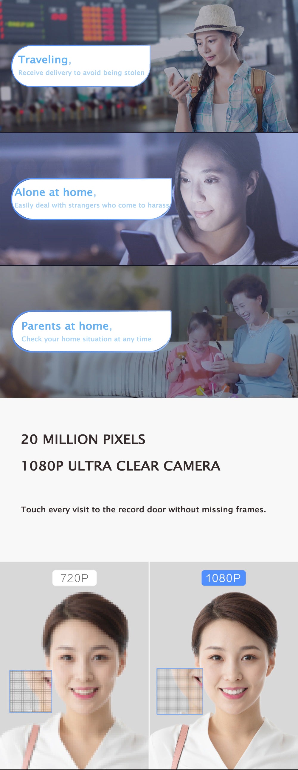 Xiaomi Intelligent Video Door Bell 1080P