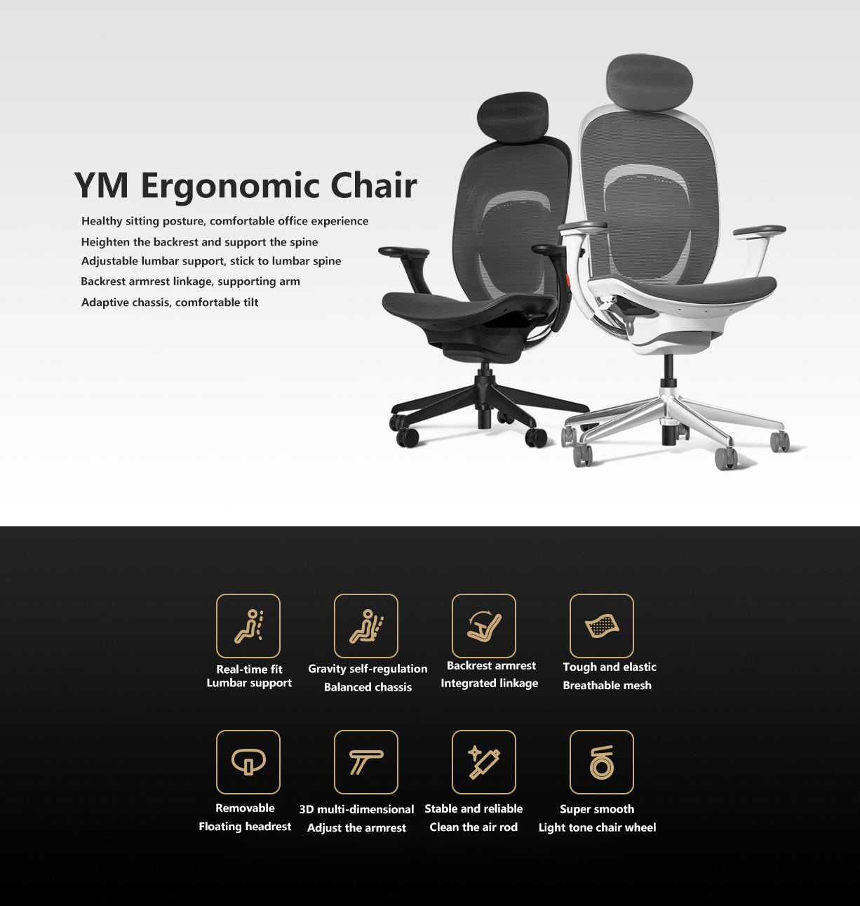 xiaomi ym office gaming chair in india furper