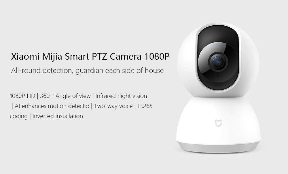 Xiaomi Mijia Smart Camera PTZ Edition IP India