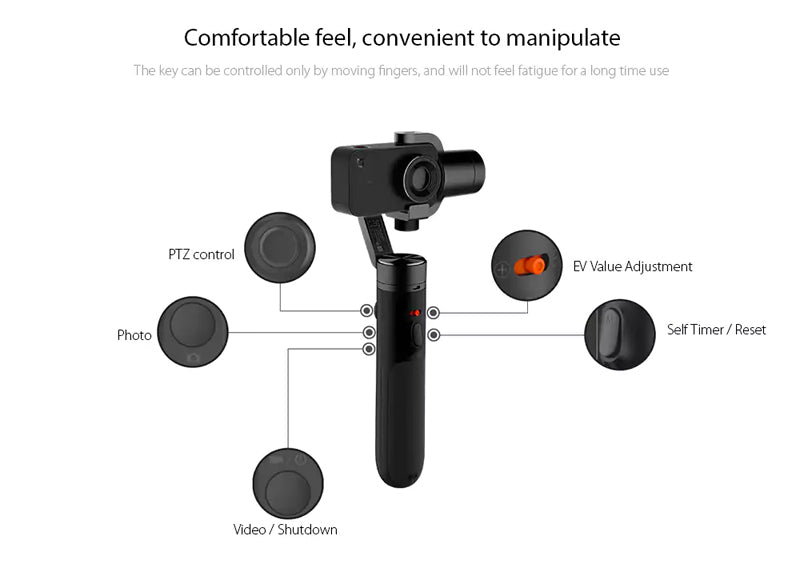 Xiaomi Mijia 4k Action Camera Stabilization Gimbal India Price