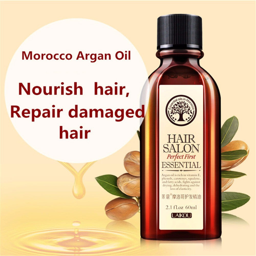 LAIKOU Moroccan Pure Argan Oil 60ml Hair Essence