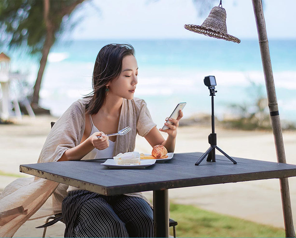 Xiaomi Mijia Action Camera Bluetooth Selfie Stick Tripod 
