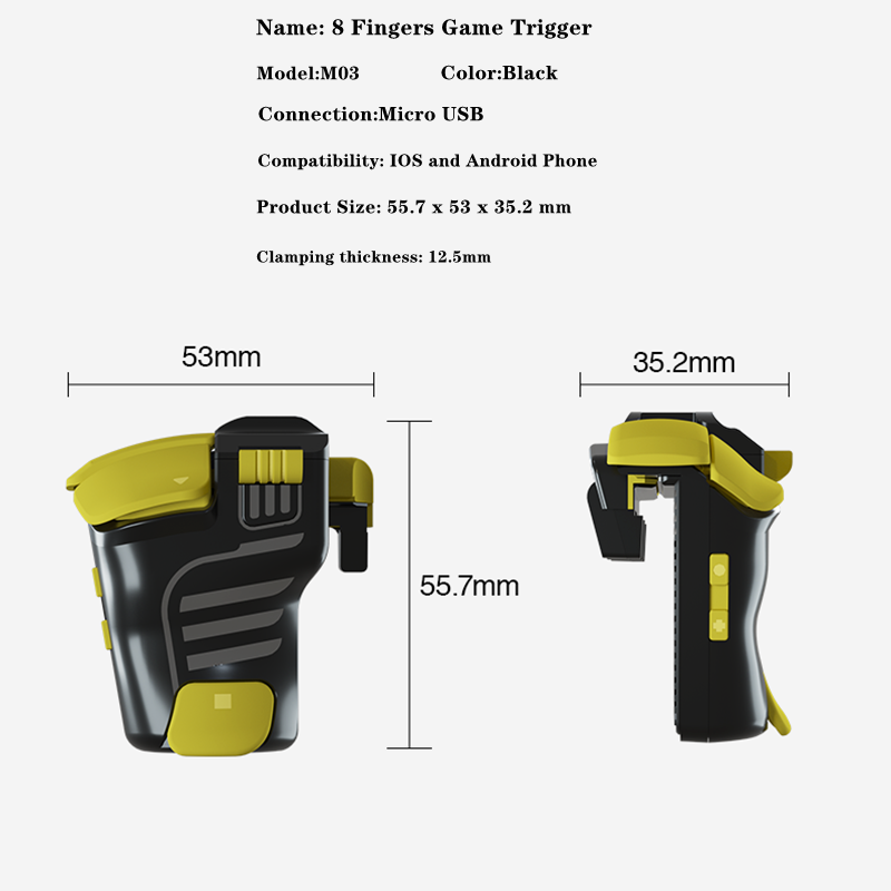 Handjoy m03 gaming trigger for pubg in india