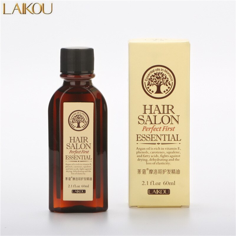 LAIKOU Moroccan Pure Argan Oil 60ml Hair Essence