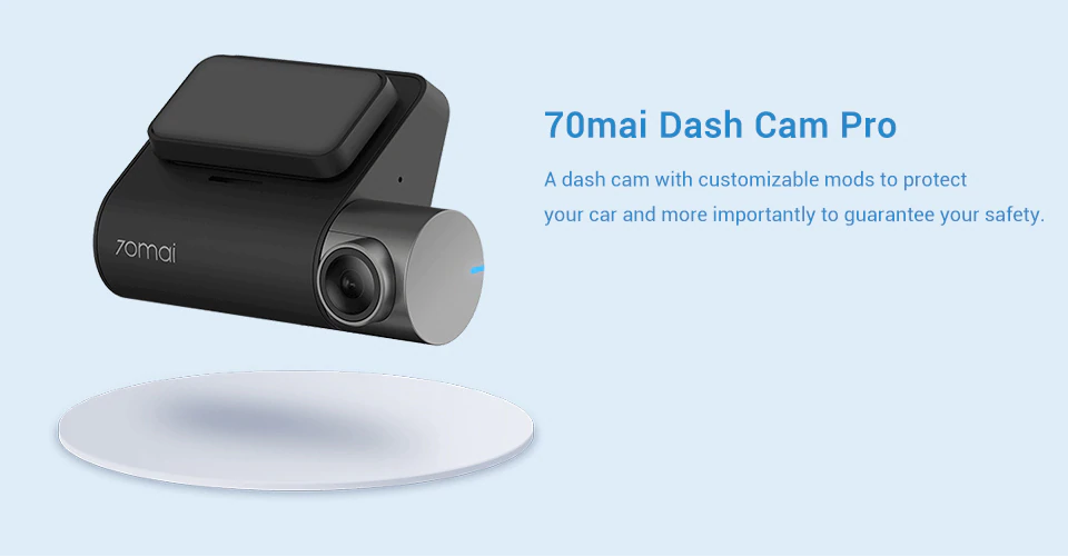 Xiaomi 70mai Dash Cam Pro (English Version) - With GPS