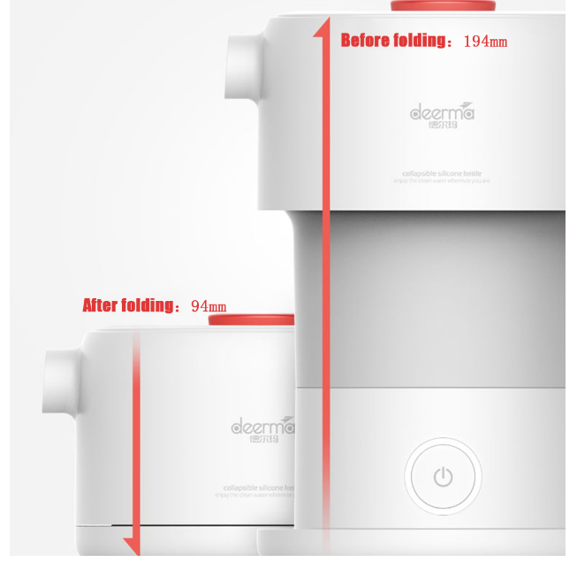 Xiaomi Deerma Folding Electric Water portable Kettle in india 