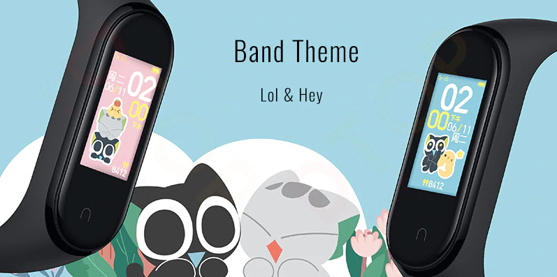 Mi band 4 themes face