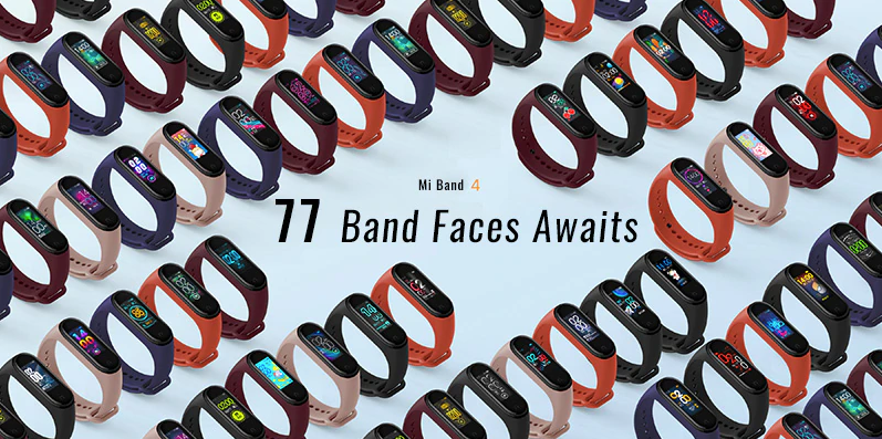 Mi band 4 themes face