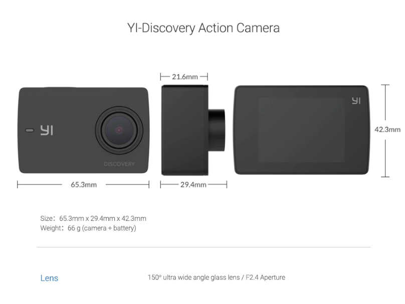 Yi discovery action price in india 