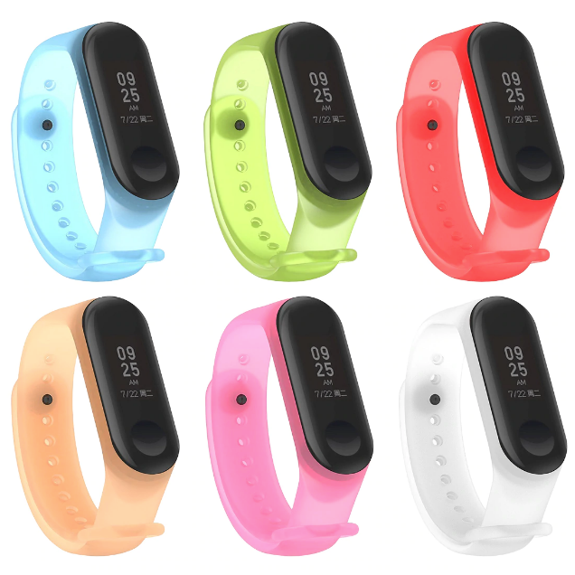 Mi band 4 Transparent serier colors