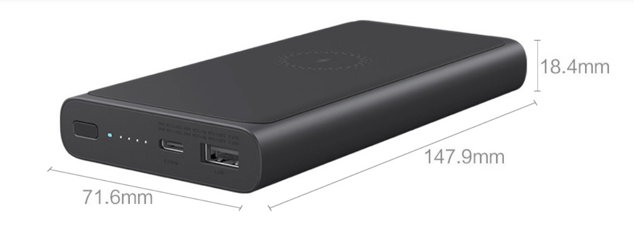 xiaomi mi wireless power bank 10000mah in india 