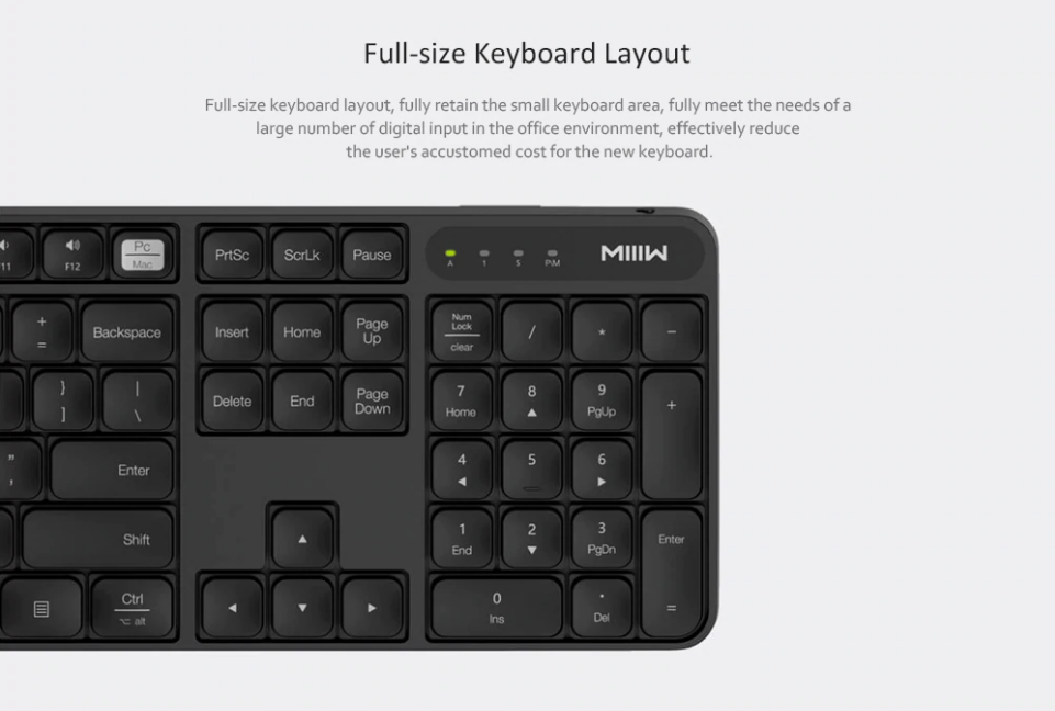 Xiaomi MIIIW Wireless Office Keyboard & Mouse Set india