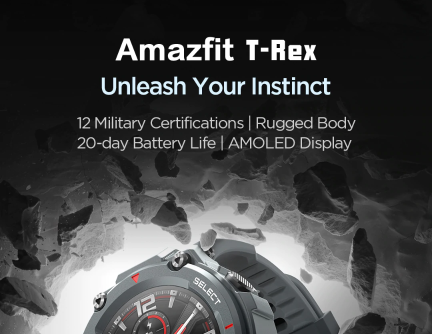 amazfit t-rex smartwatch in india 