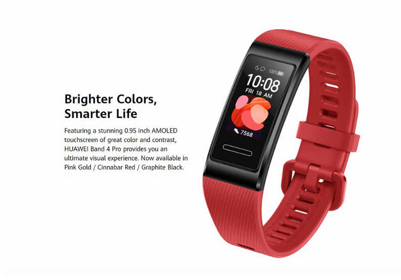 Huawei band 4 pro running tracker in india 