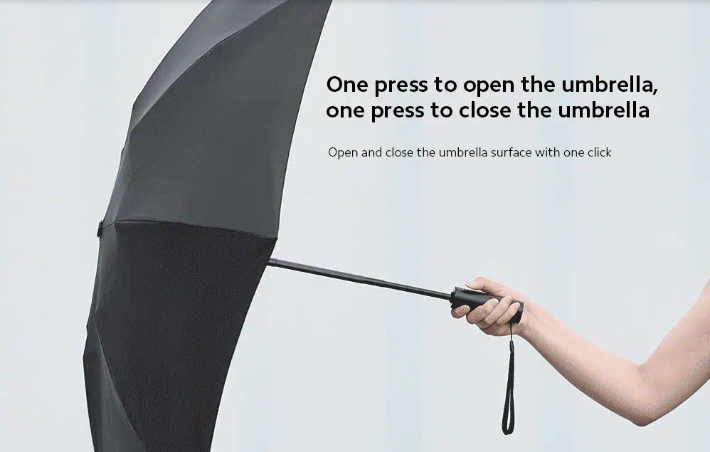 xiaomi umbrella with night light led