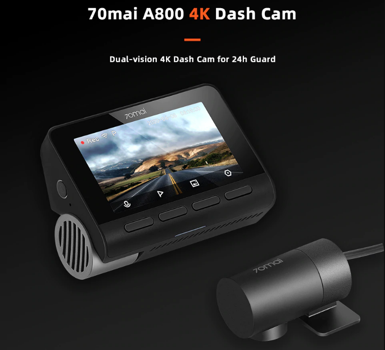 Xiaomi 70mai A800 4K Dash Camera in India Price