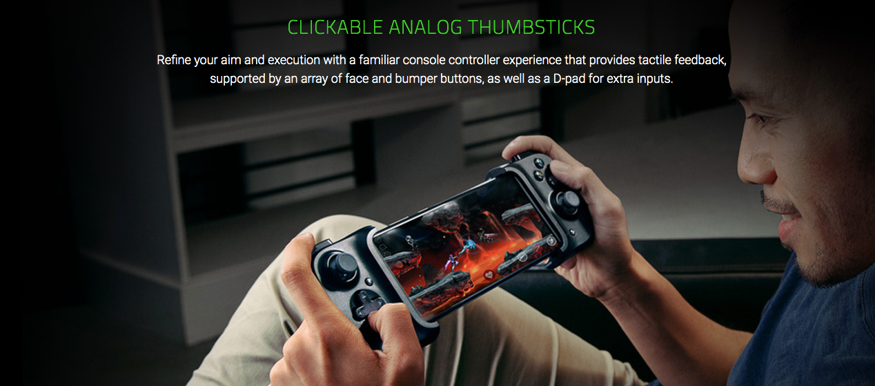 Razer kishi gamepad android and ios apple in india