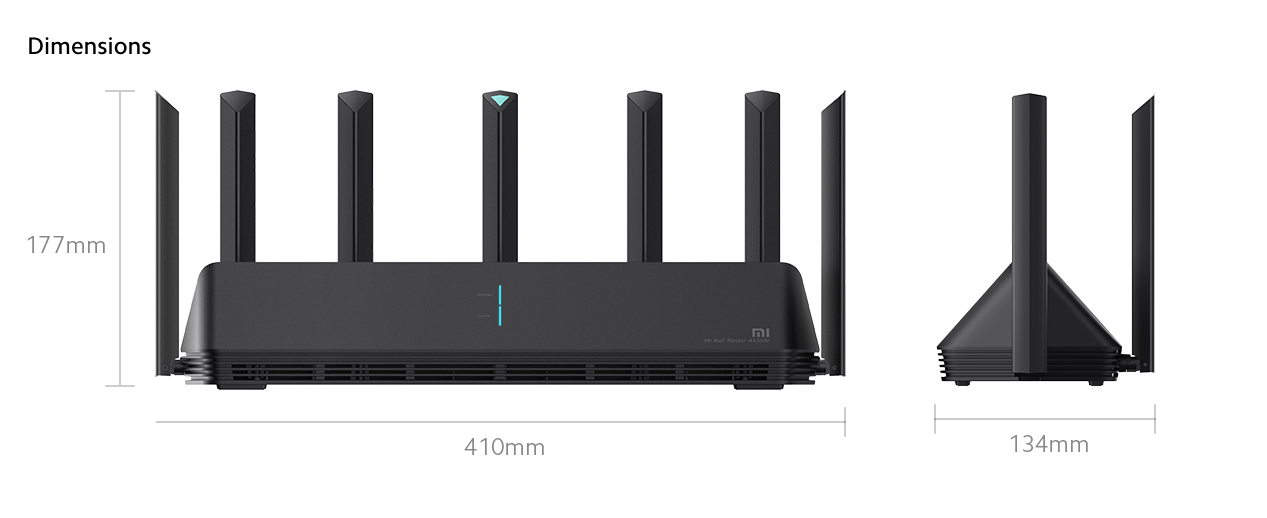 Xiaomi Wi-Fi Router AX6000 in india price furper high speed network gaming setup installation