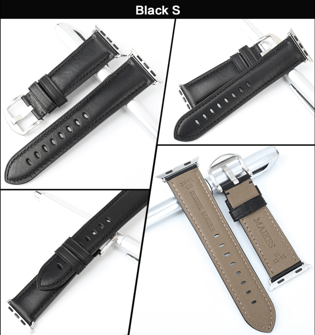 Genuine brown original leather apple watch premium high quality straps in india