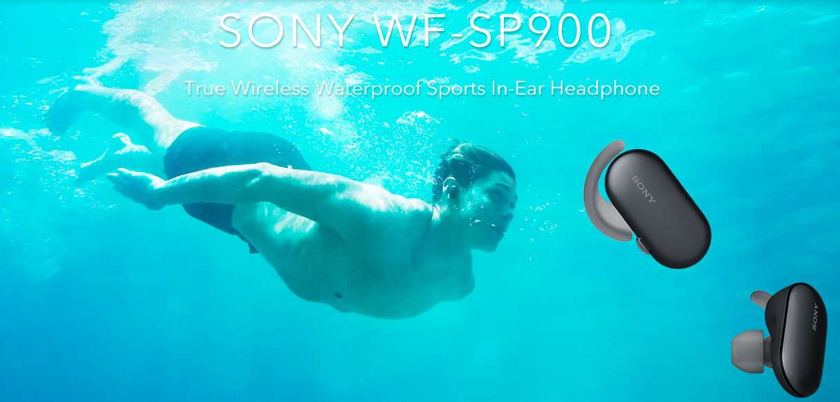 Sony WF-SP900 True Wireless Waterproof Sports In-Ear Headphone in india