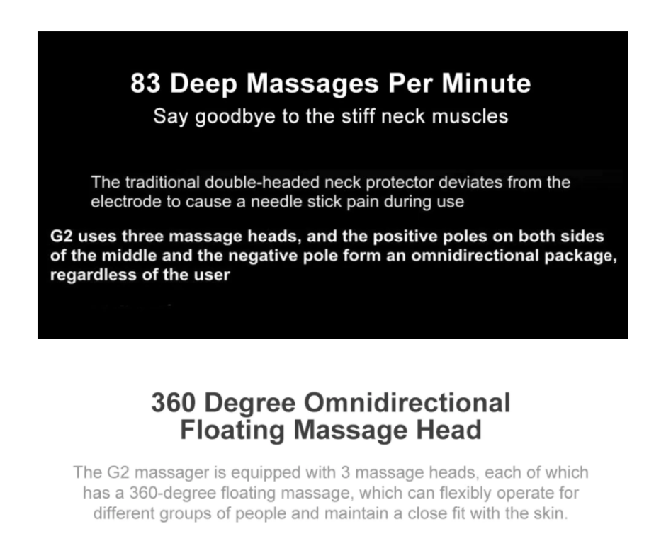 Electric neck massager Xiaomi Jeeback Neck Massager G2…