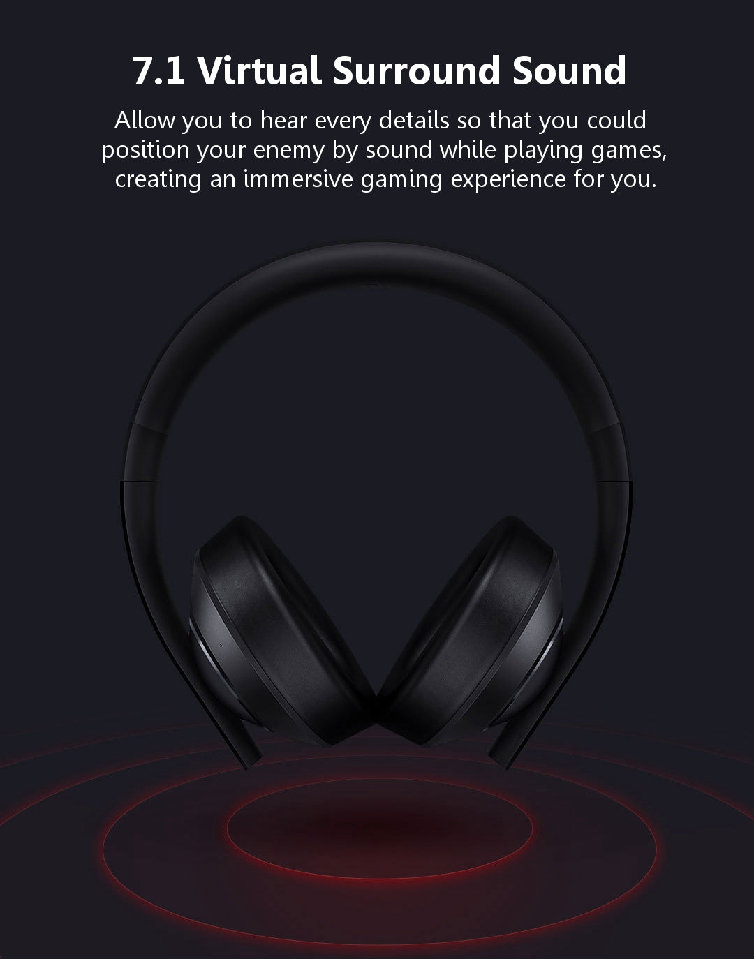 Xiaomi Mi Gaming Headset 7.1 Virtual Surround Sound