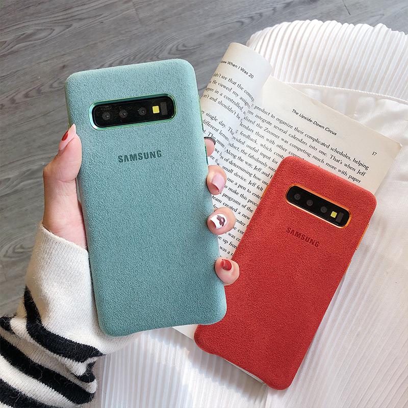 Samsung Galaxy S10+ Plus Alcantara Cover Cases
