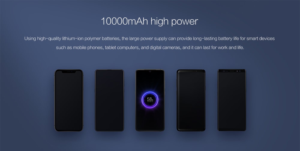 xiaomi mi wireless power bank 10000mah in india 