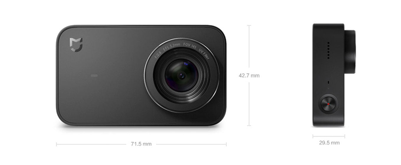 furper xiaomi mijia 4k action camera 