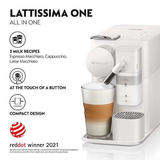De'Longhi Machine à café Nespresso New Lattissim…