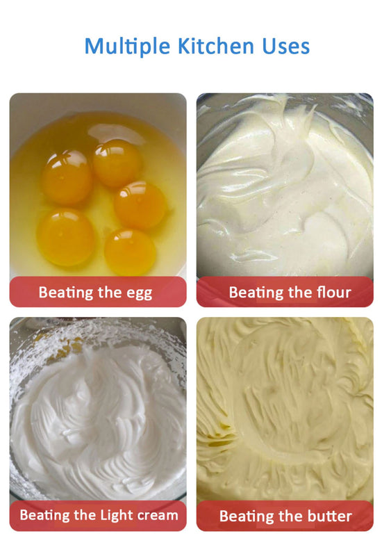 Household Semi-Automatic Egg Beater 304 Stainless Steel Egg Whisk Manual  Hand Mixer Self Turning Egg Stirrer Kitchen Egg Tools