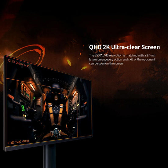 4k Resolution Original Monitor 27 Inch Ips Screen 165hz 2k Resolutiongaming  - Lcd Monitors - AliExpress