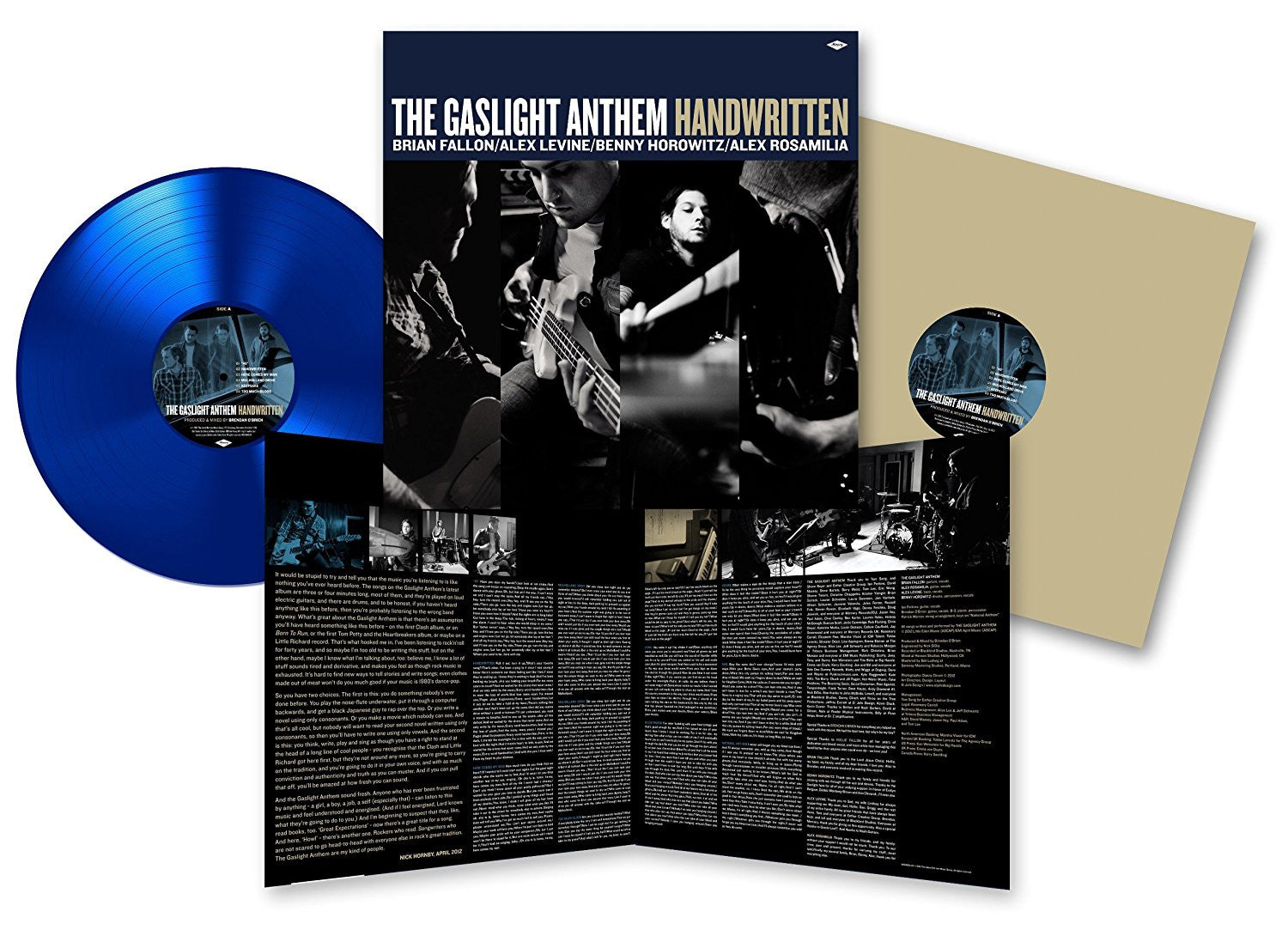 The Gaslight Anthem Handwritten Vinyl LP Collide Records