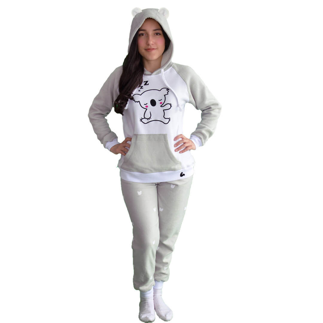 Pijama para Mujer Gris Perla | Koala | En y Dulceabrigo – Arctic Fox Colombia