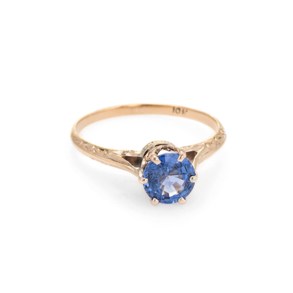 natural sapphire engagement rings