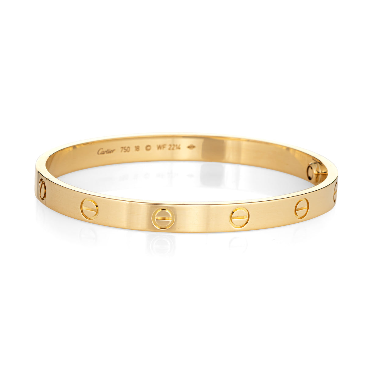 certified pre owned cartier love bracelet