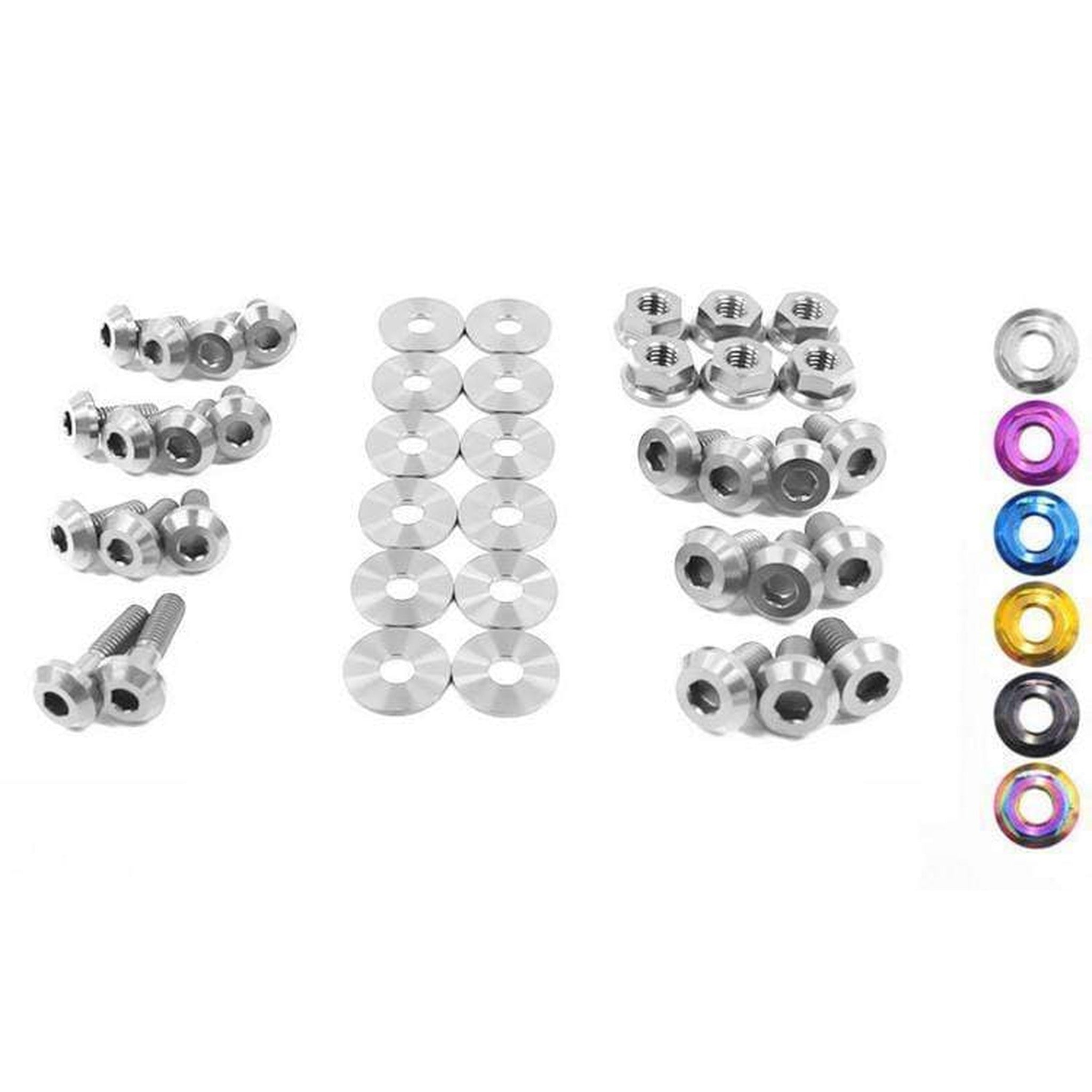 Dress Up Bolts Titanium Engine Bay Kit Subaru WRX / STI 20062007