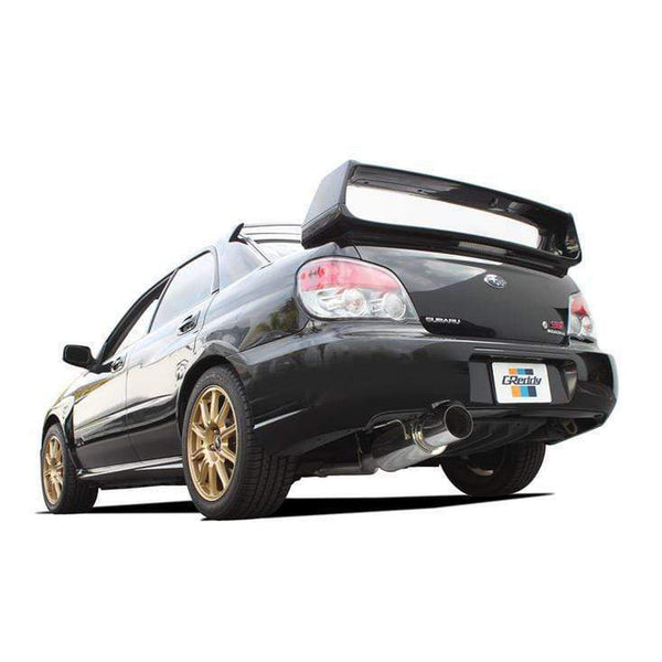 Borla Hush Twin-Tip Cat Back Exhaust Subaru WRX / STI 2002-2007