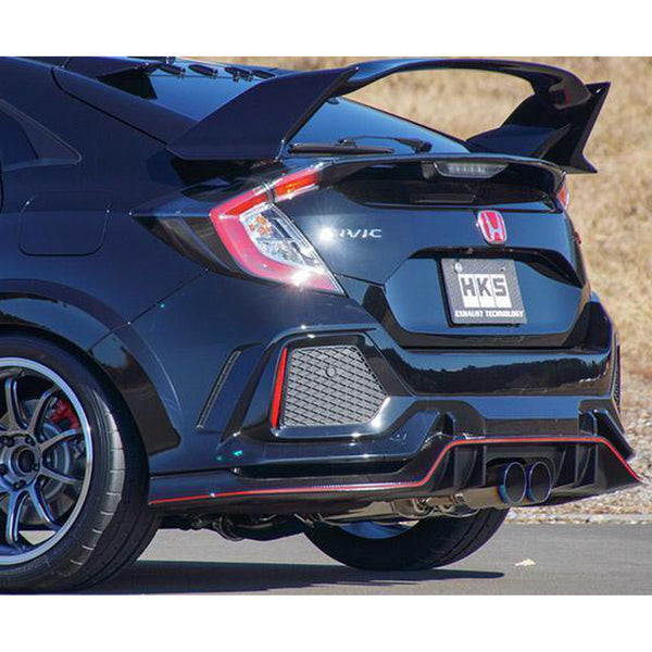 HKS Legamax Premium Cat Back Exhaust Honda Civic Type-R 2017-2021