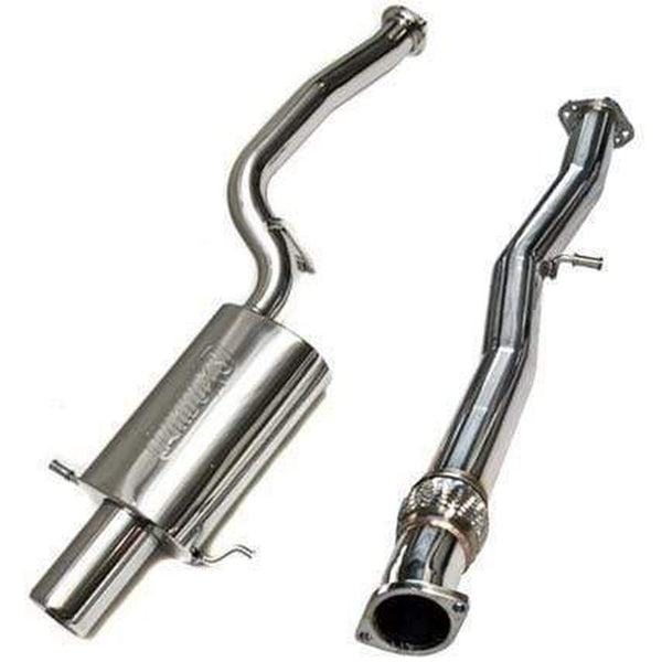 Borla Hush Twin-Tip Cat Back Exhaust Subaru WRX / STI 2002-2007