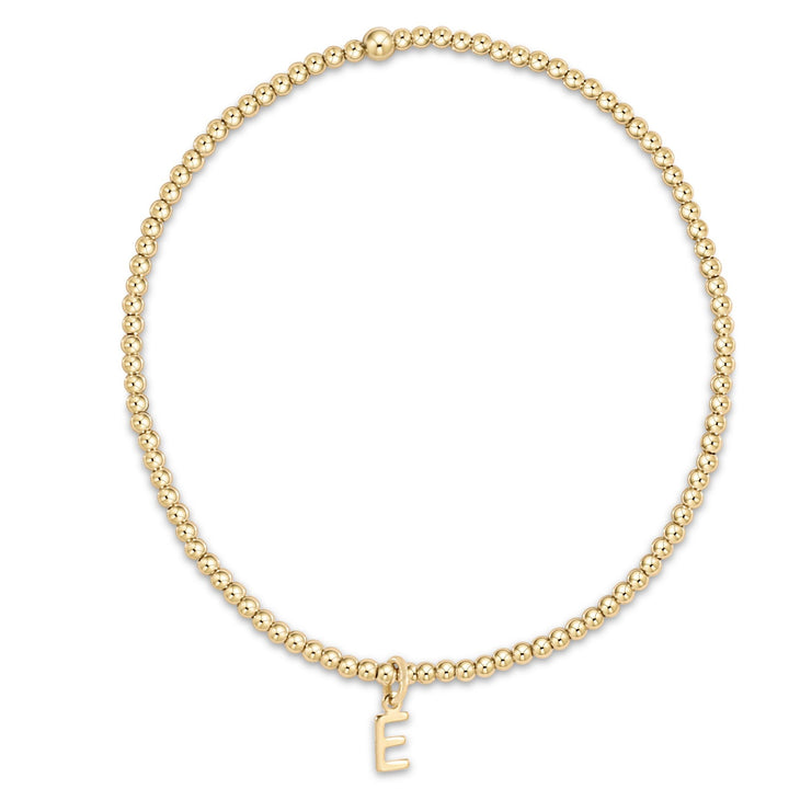 enewton 16 Necklace Gold - Respect Gold Monogram Charm – Smith's