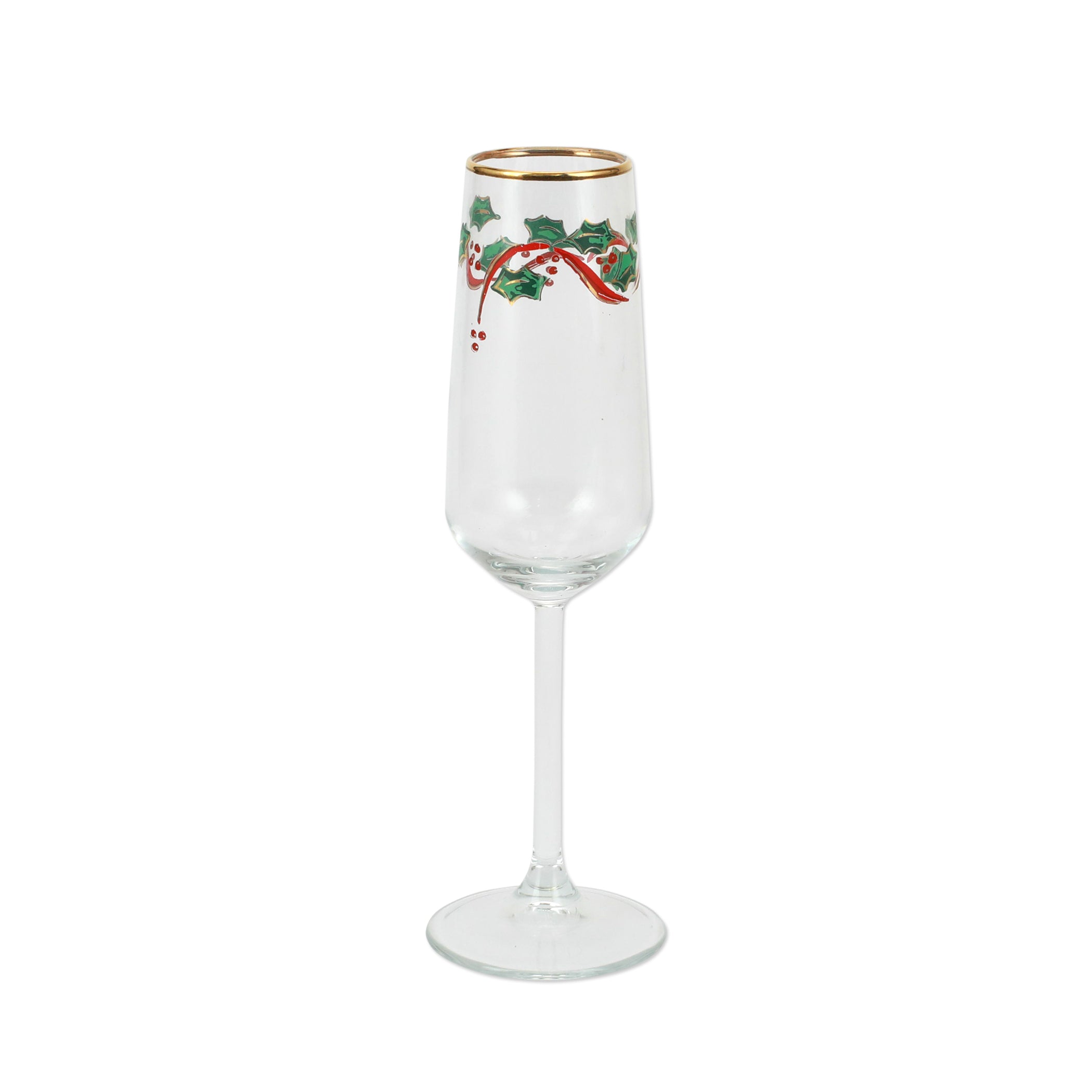 Sugar Plum Champagne Flute