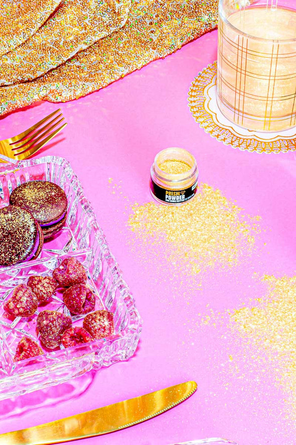 Fancy Sprinkles Premium Edible Glitter, 100% Edible Glitter for Sparkling  Food & Drinks No Taste or Texture (4g, Tourmaline Pink)