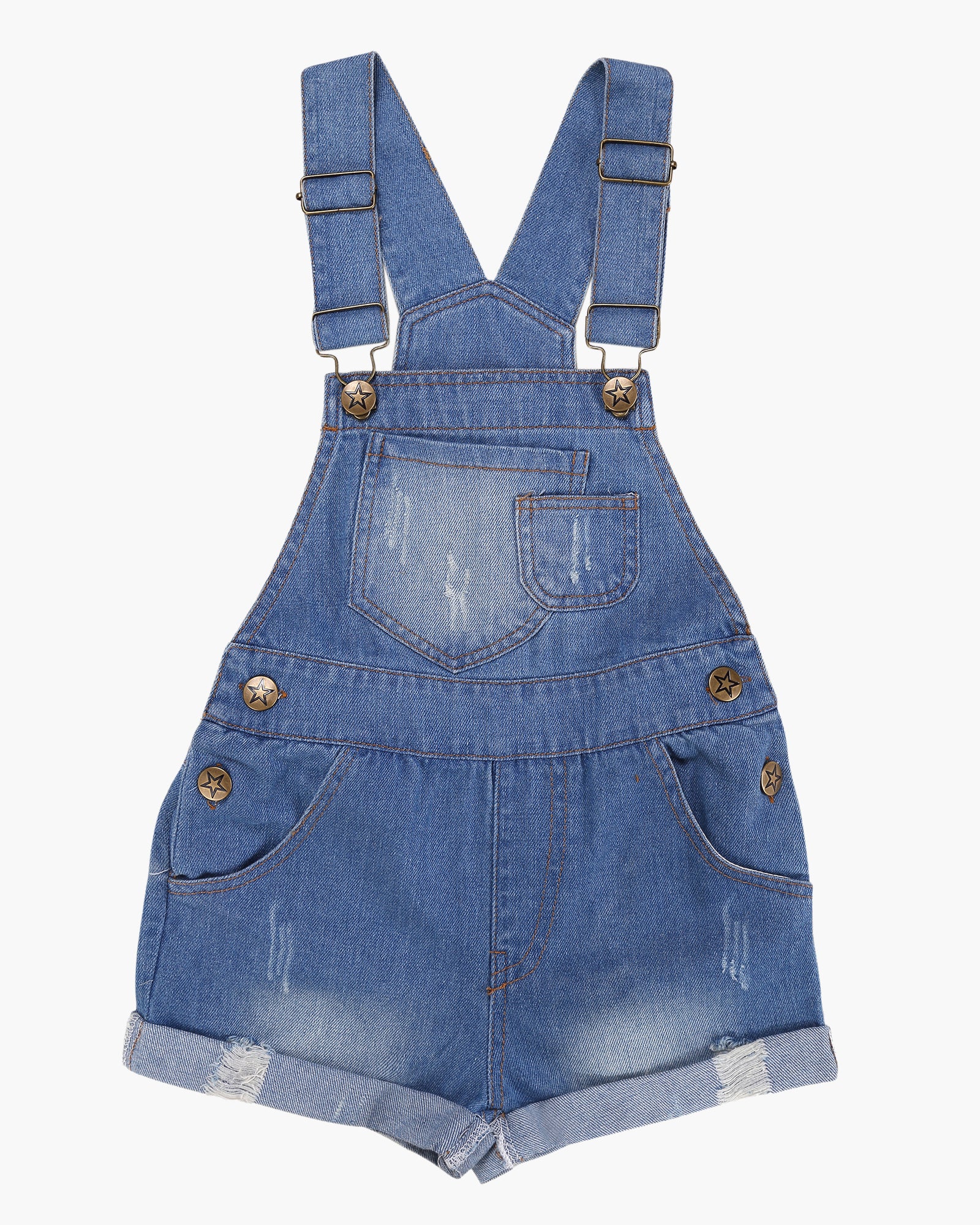 Denim Overall Short | alfaberry | Reviews on Judge.me