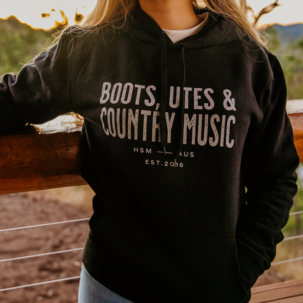 Boots, Utes & Country Music High Profile Trucker Cap – Hot