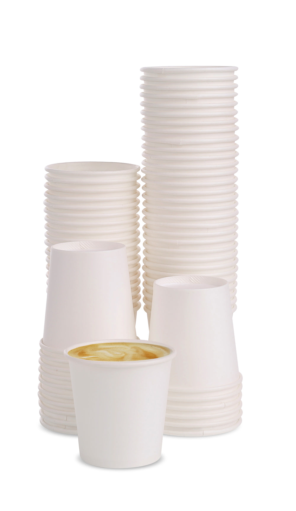 4 oz white paper cups