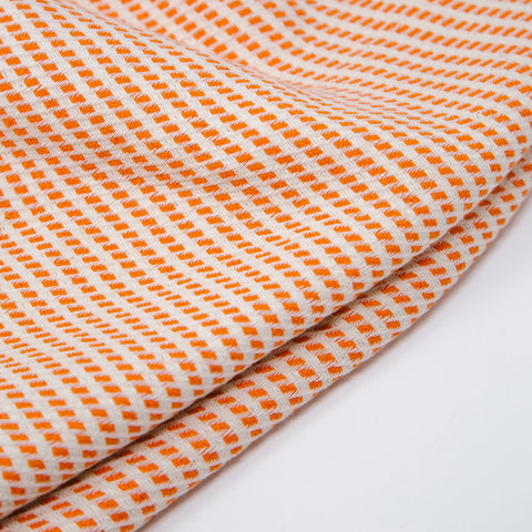 Orange Logan Hammam Towel by ebbflowcornwall
