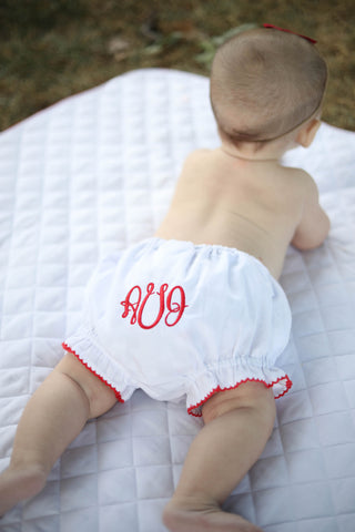 Babys White Bloomers